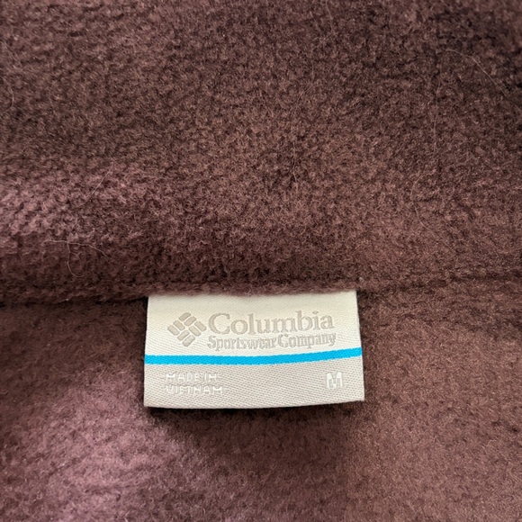 Columbia Women's Fleece Snap Neck Lot of 2 Medium Like New - Picture 2 of 7